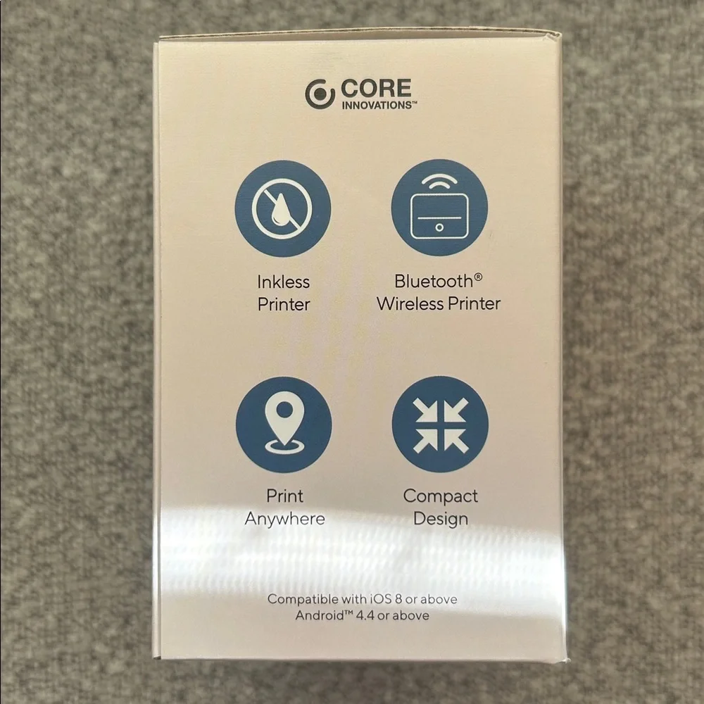 Wireless Thermal Printer w 5 pk. Multi Color Paper
